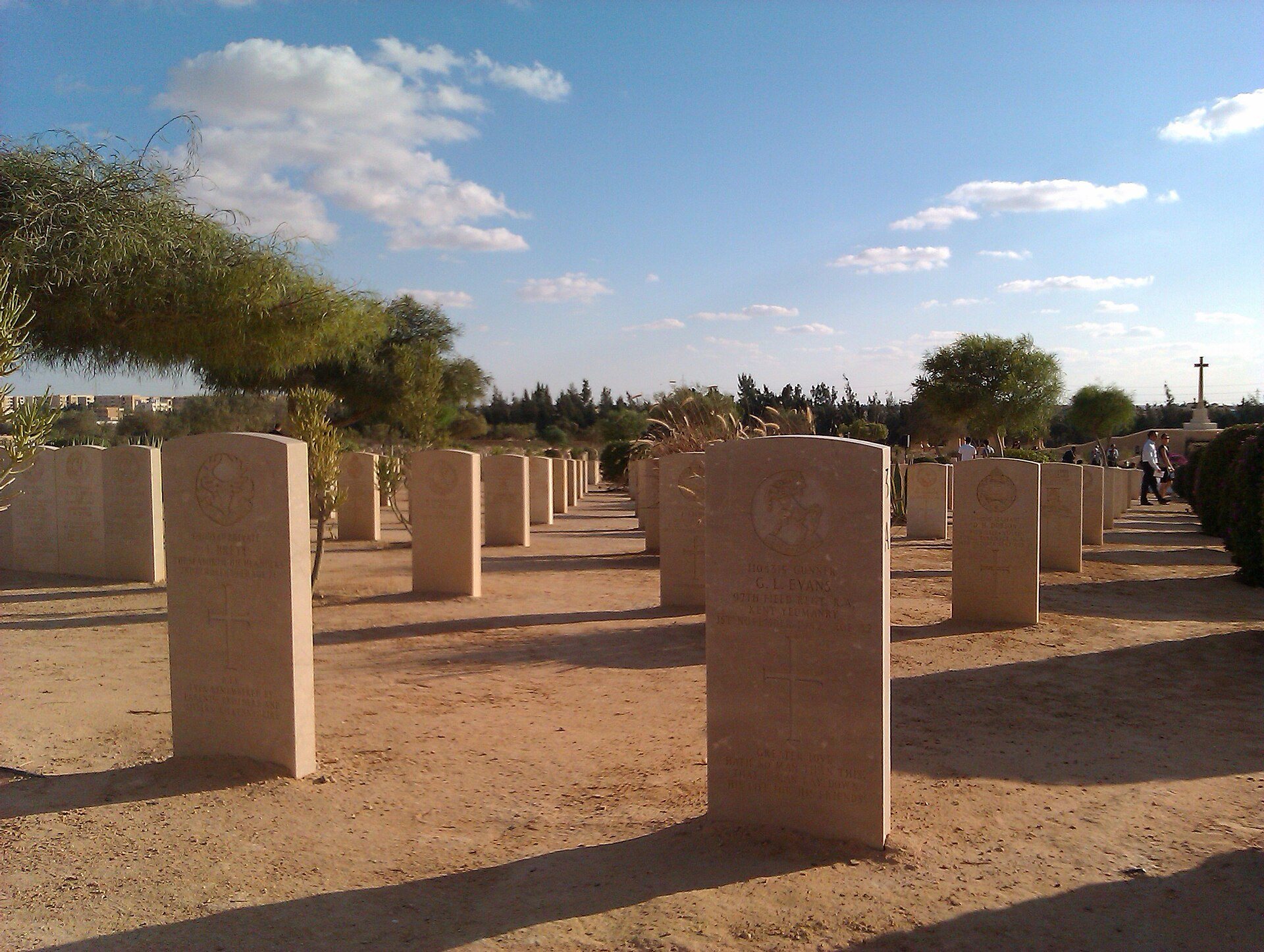 The Commonwealth War Cemetery