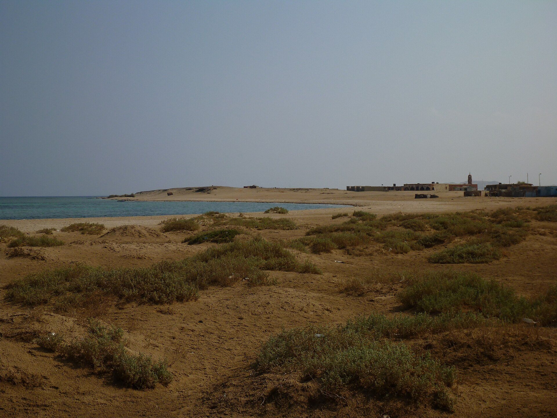 The Red Sea shore