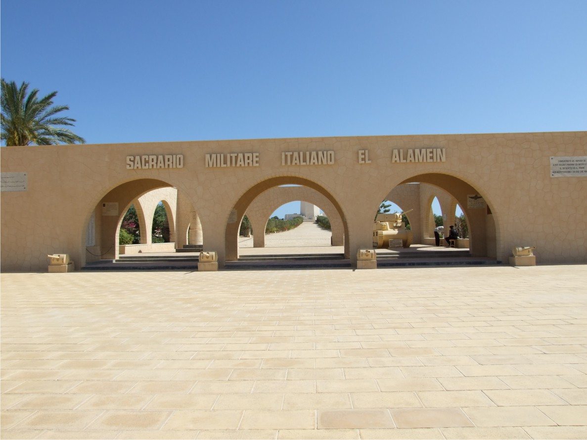 The German and Italian memorials