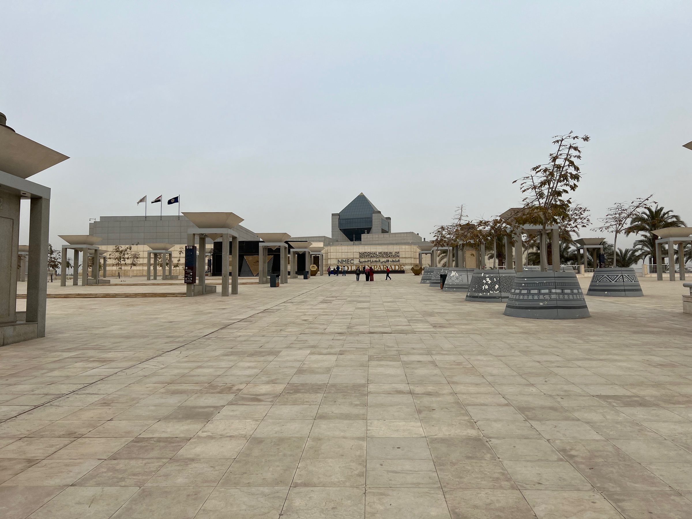 The National Museum of Egyptian Civilization in Fustat, Cairo