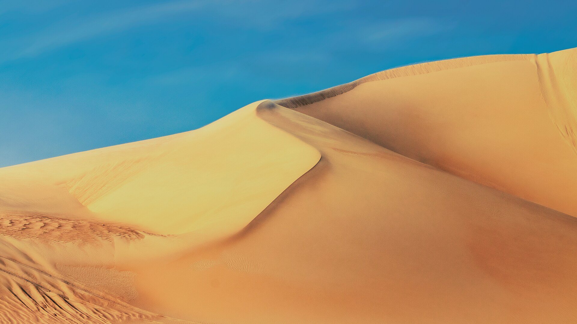 Sand dunes of the Great Sand Sea near Siwa