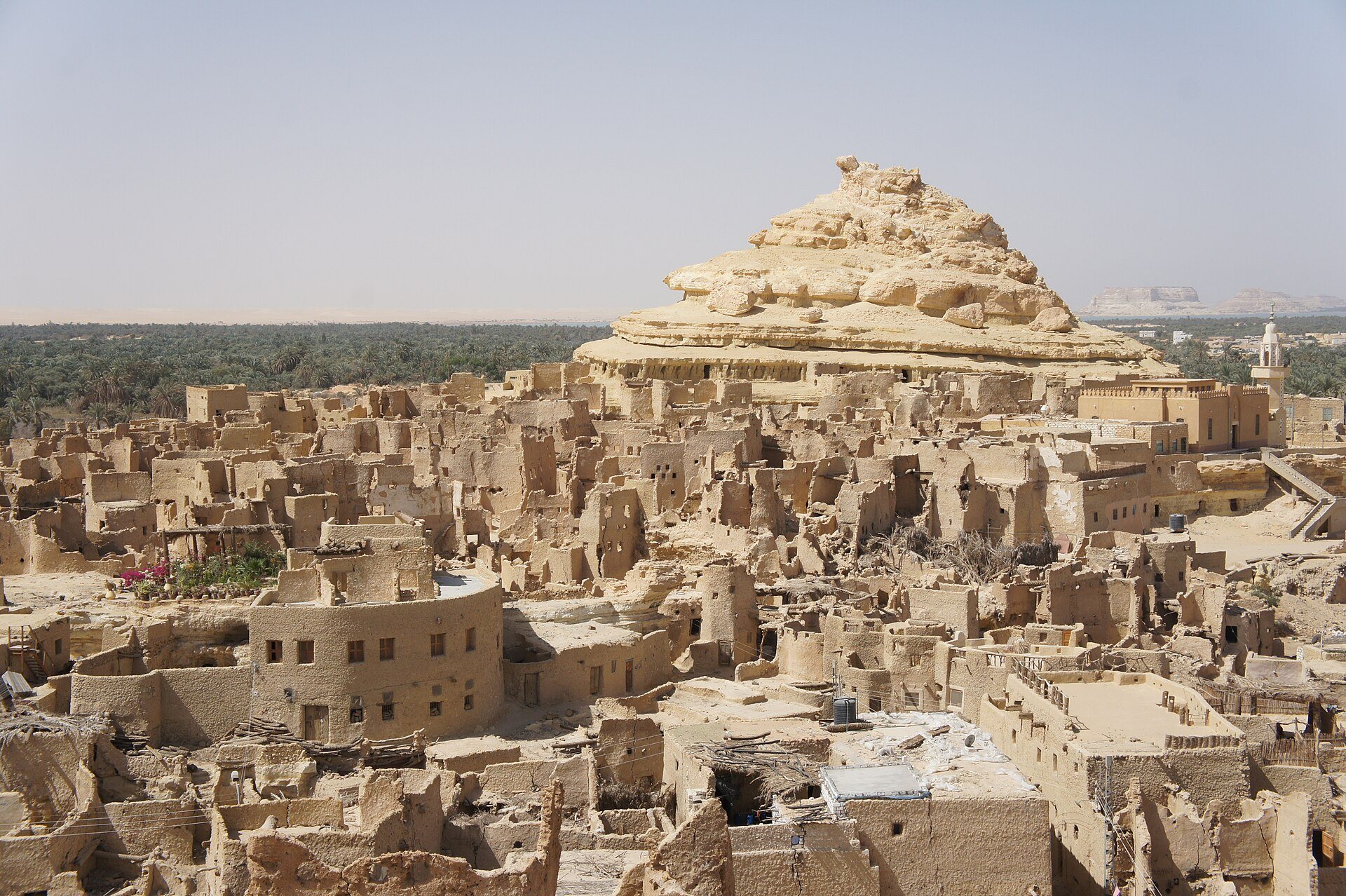 The mud-brick ruins of Shali, the old town of Siwa