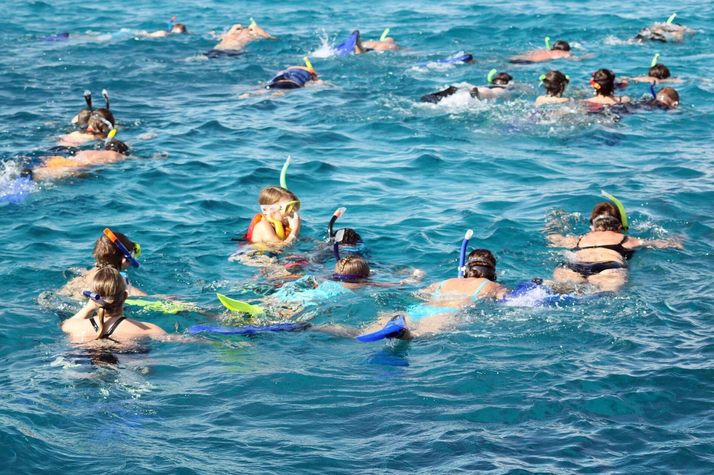 Two snorkeling stops