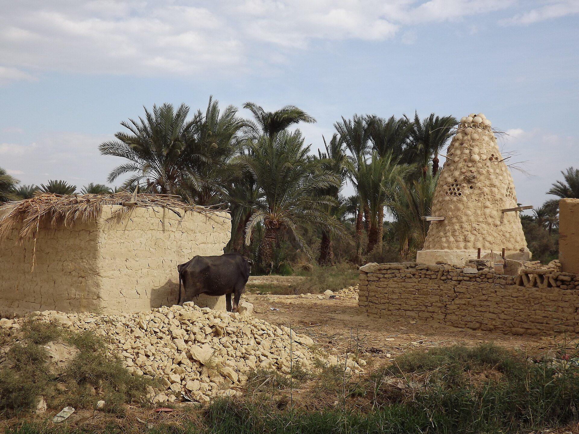 Tunis Village above Lake Qarun in Fayoum