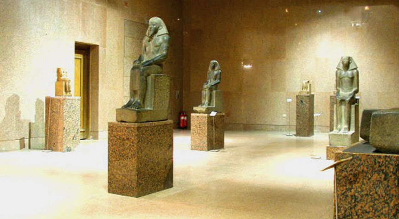 Statues in the Nubian Museum in Aswan