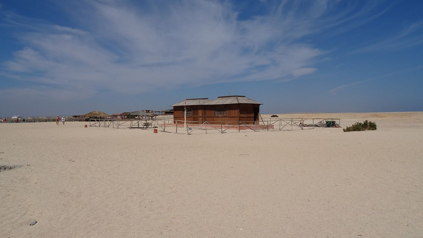 A beach on Giftun Island off Hurghada