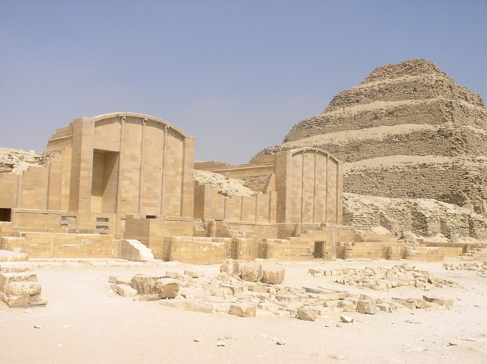 Saqqara and the Step Pyramid of Djoser