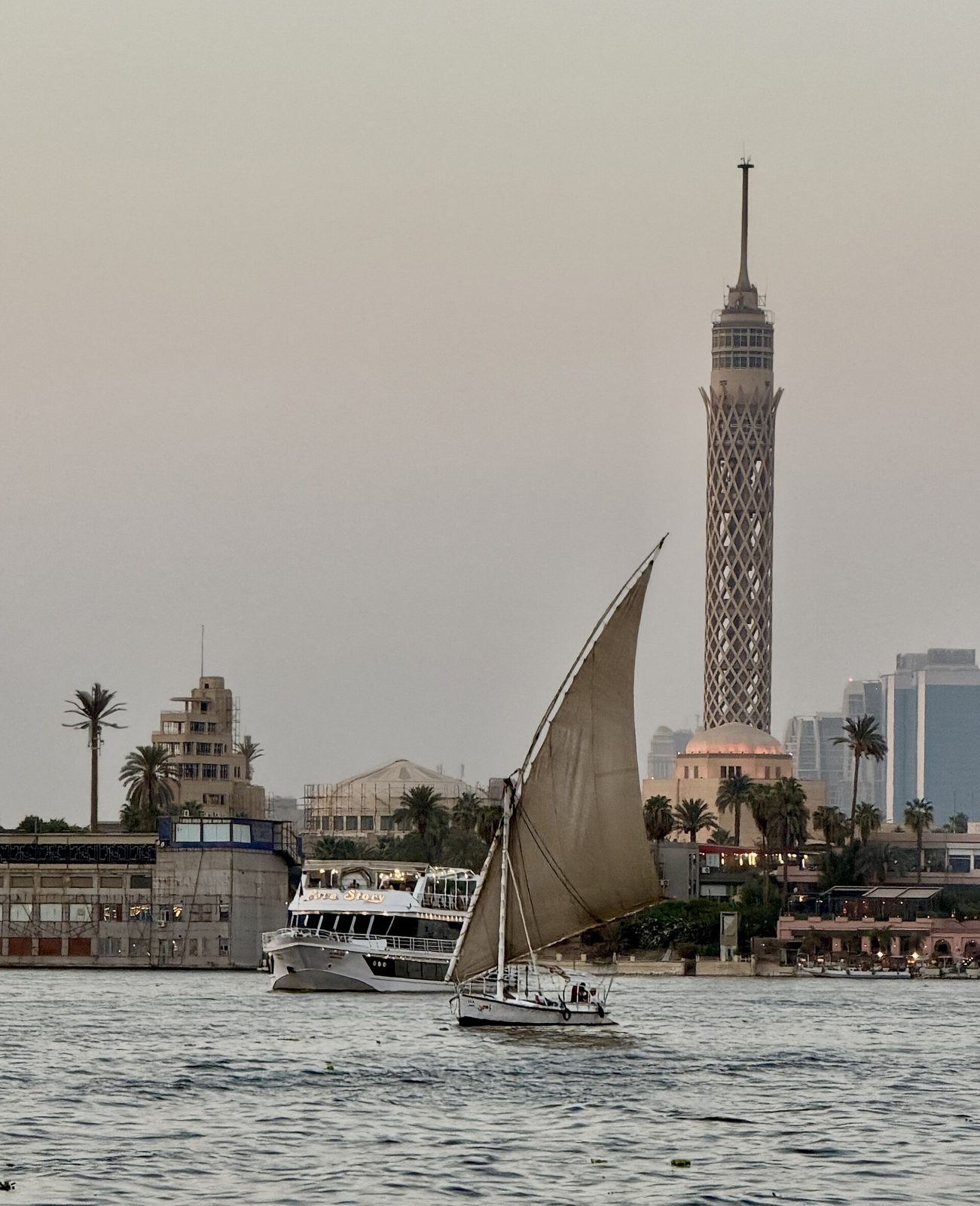 Felucca sail on the Nile