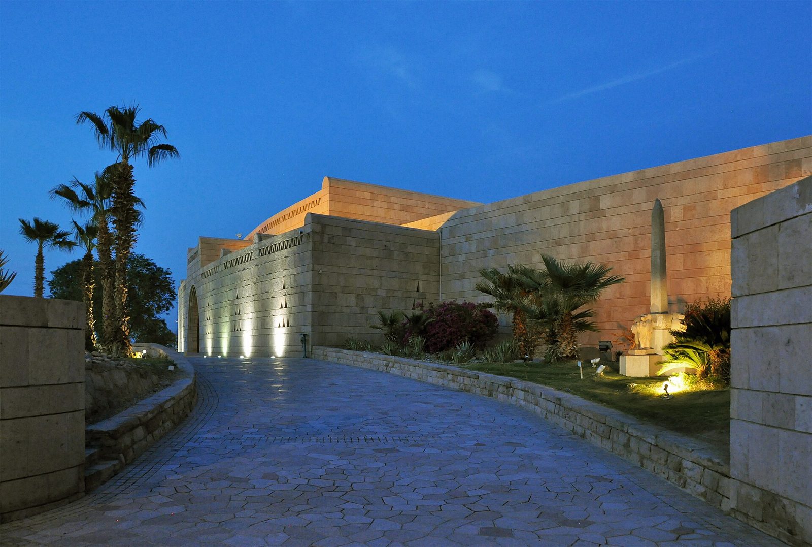 The building