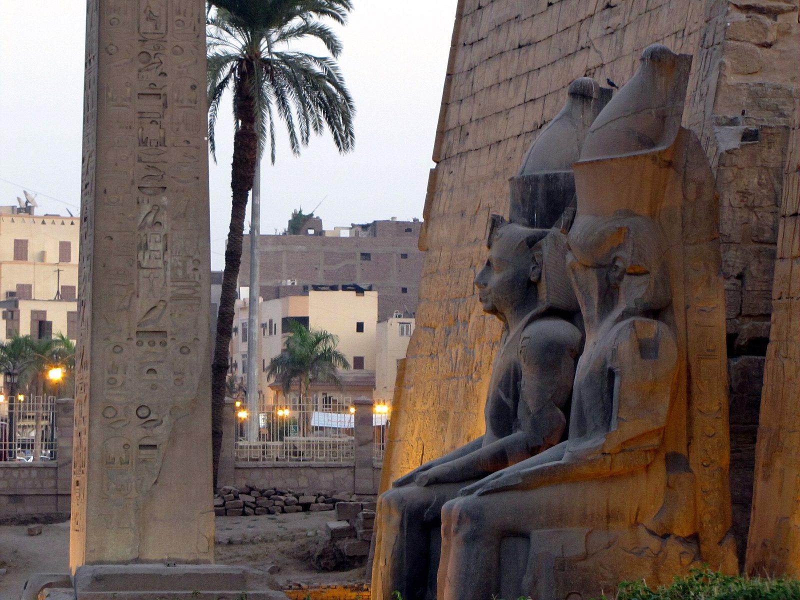 Ramses II's statues