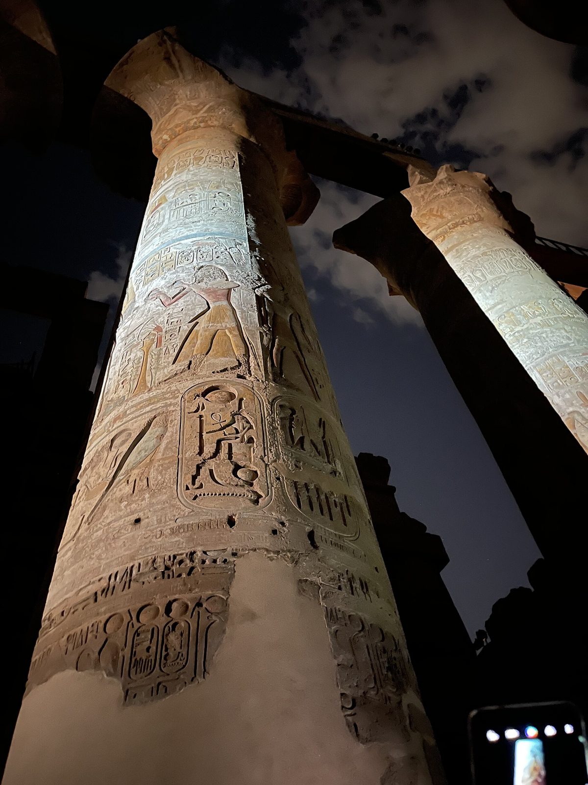Karnak at night