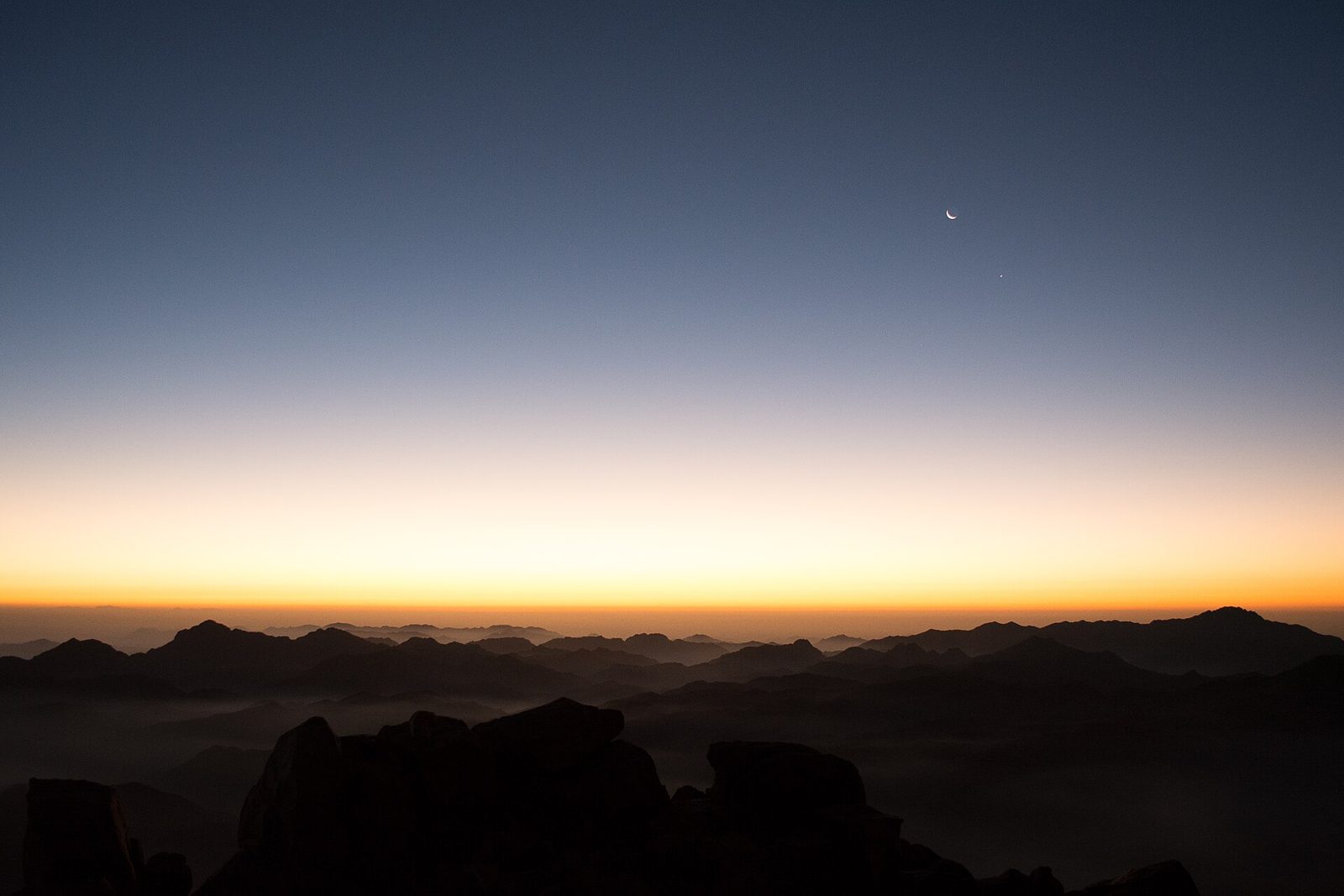 Climb Mount Sinai for sunrise